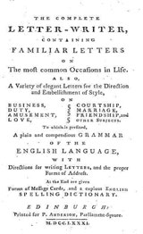 The complete letter writer